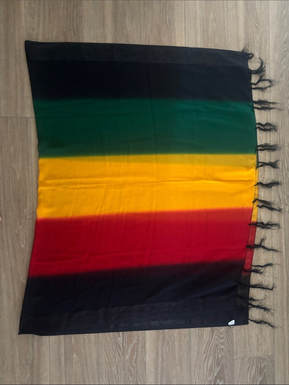 Jamaican Sarang – Full Size – Rasta Colors